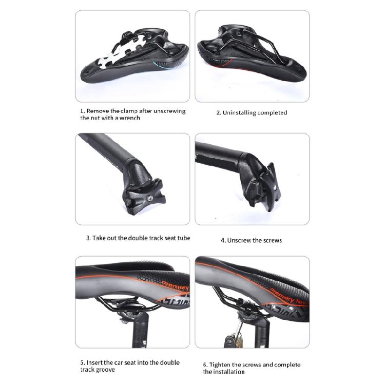 Exercise Bike Saddles Breathable Bike Seated Mountain Bicycles Seated Cushions Adult Cycling Accessories