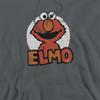 Sesame Street Unisex Adult Elmo Name Hoodie
