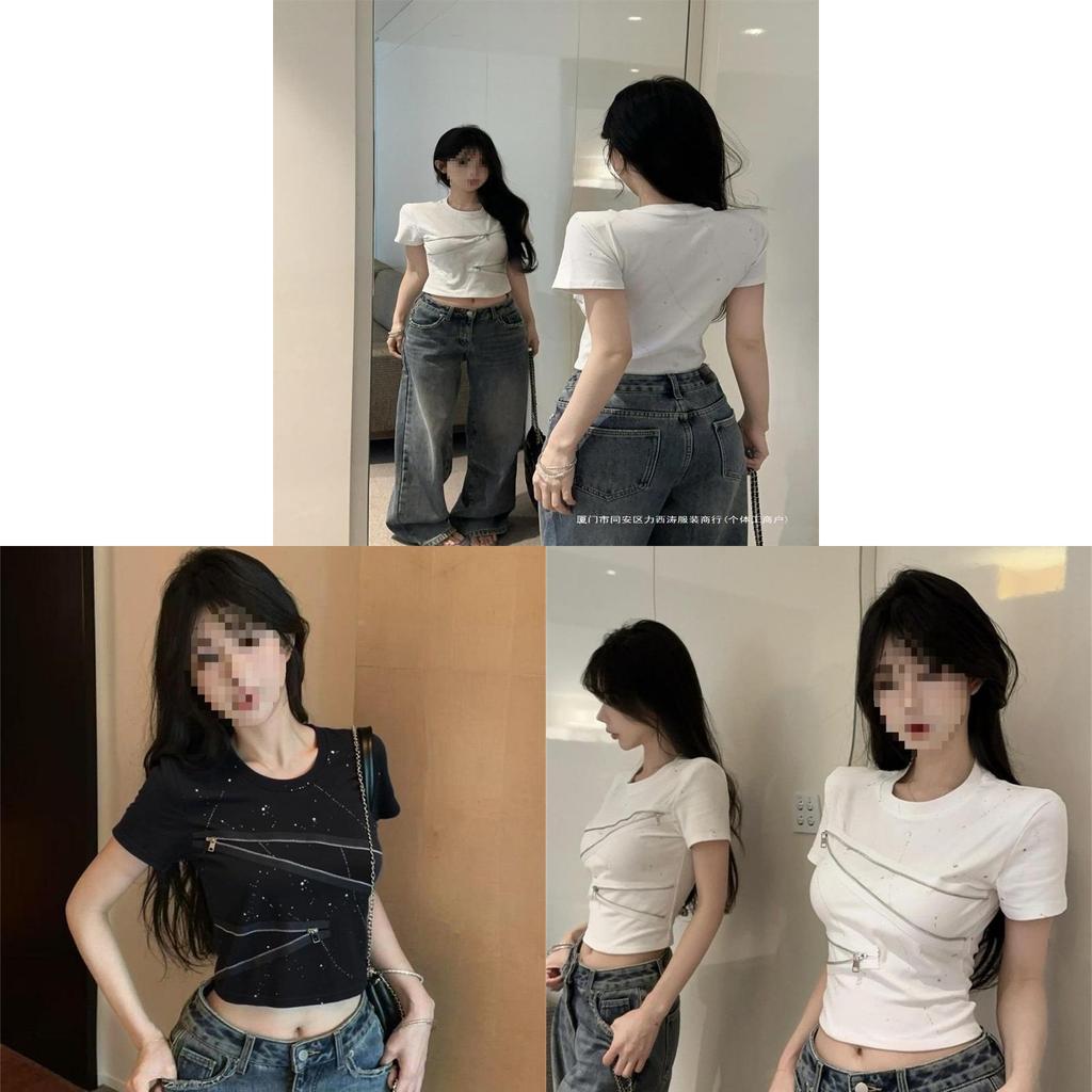 Tshirt For Women Oversize Summer Casual Pure Fabric With Embroidery For Fashion Enthusiasts