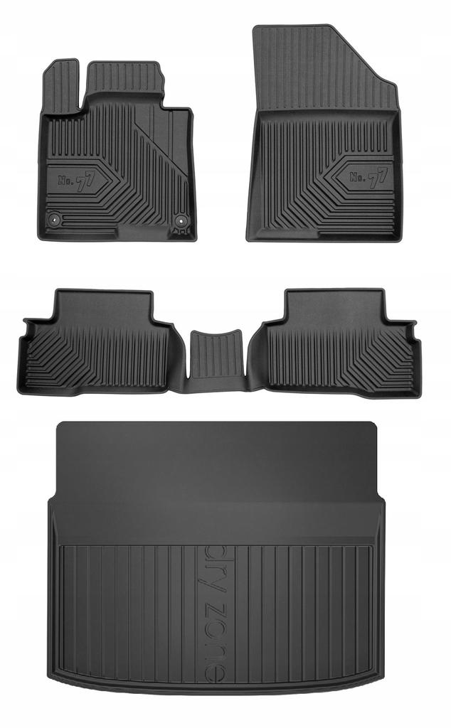 Set 77 Floor Mats And Mat Kia Sportage 5 Hybrid From 2021-