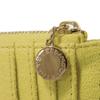 Used 10316 Falabella Zip Card Holder 422364 W9355 7330 7943 Current Shaggy Yellow Canary Excellent Condition Women's