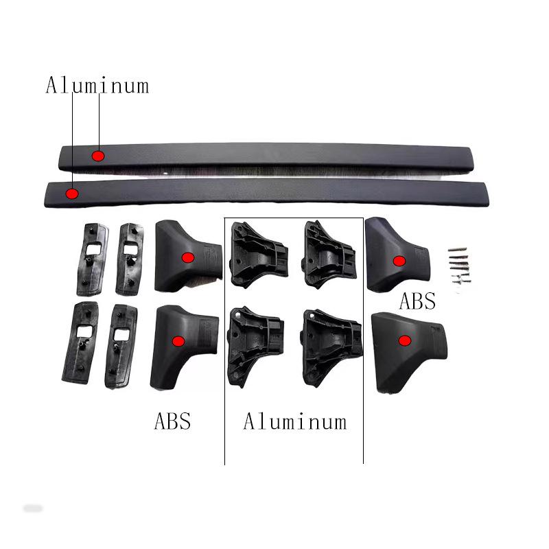 22 Crown Land Cruiser/Highlander Gen 4 Bare Transversale de Acoperiș din Aluminiu/Portbagaj