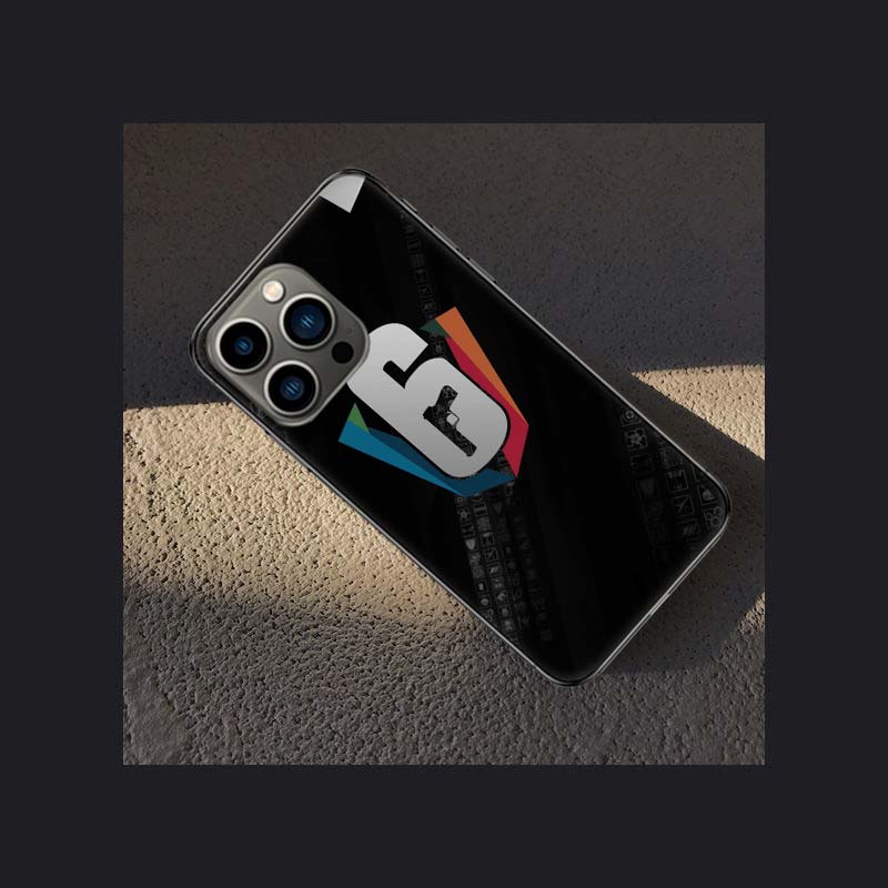 Game Rainbow S-Six S-Siege Phone Case For Iphone 16 15 Plus 13 12 Mini 17Air 16E 11 14 Pro 17 Pro Max Cover Shell Coque Soft Cle