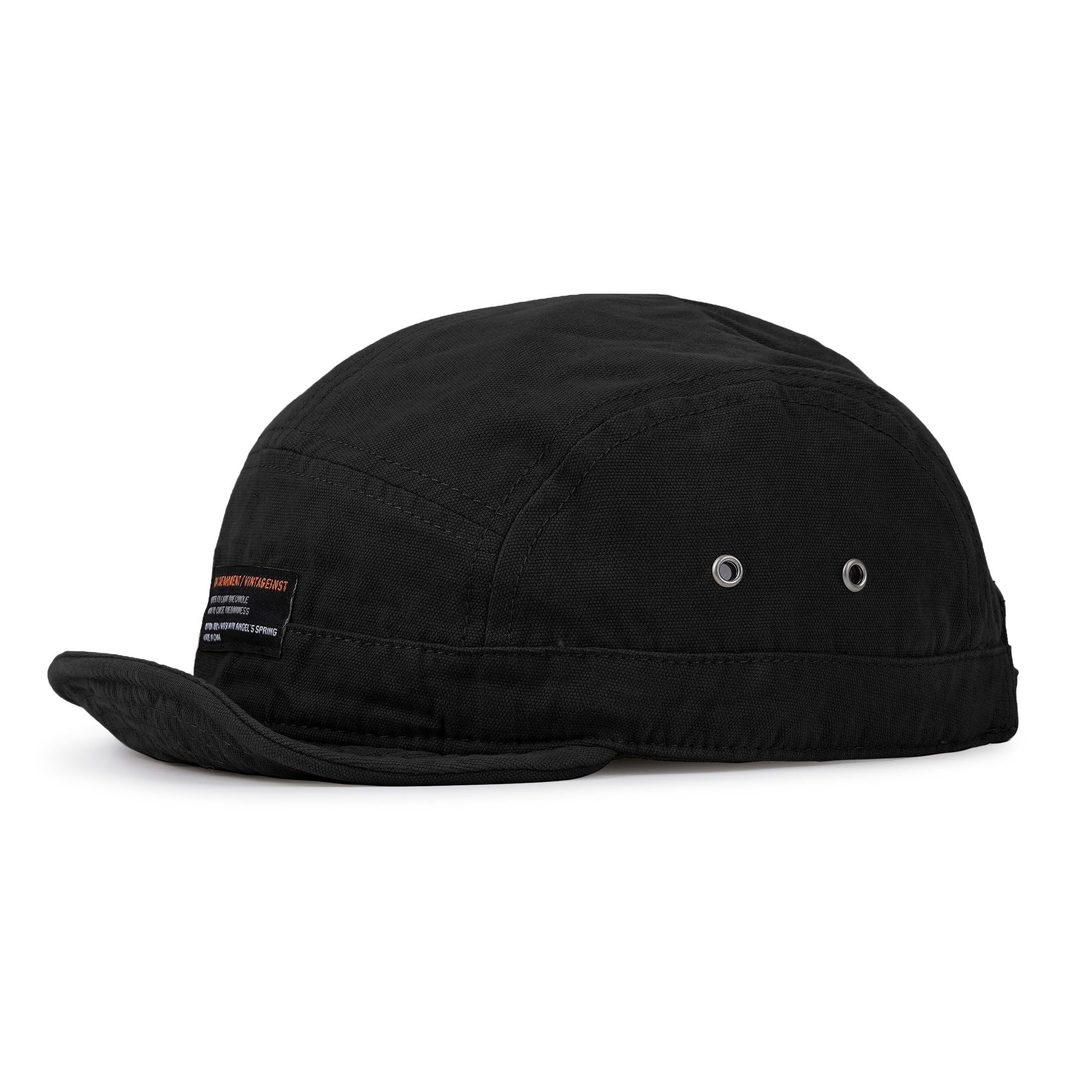 

Clape Short Brim Baseball UV Sun Outdoors Men s Cap, Lightweight, Soft, Foldable, Protection, Protection, Golf, (C-DY09-Black)