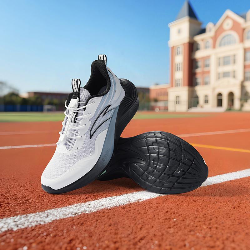 Anta Comfortable Versatile Simple Sports Shock Absorbing Wear Resistant Low Top Running Shoes Kids Sneaker A12535525