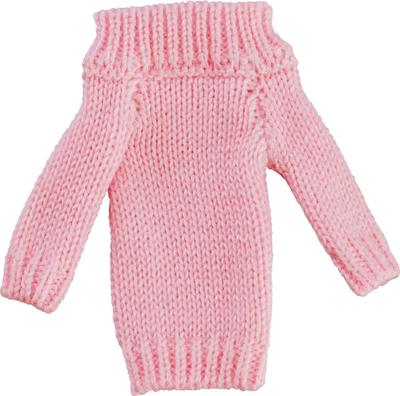 Figma Styles Vestido Suéter Ombro a Ombro M06838 [Rosa Bege]