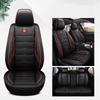 1PC Universal PU Leather Car Seat Waterproof Luxury Mat Covers Car Seat Protector Cover Breathable Cushion for Four Season(Only One Seat Cover)