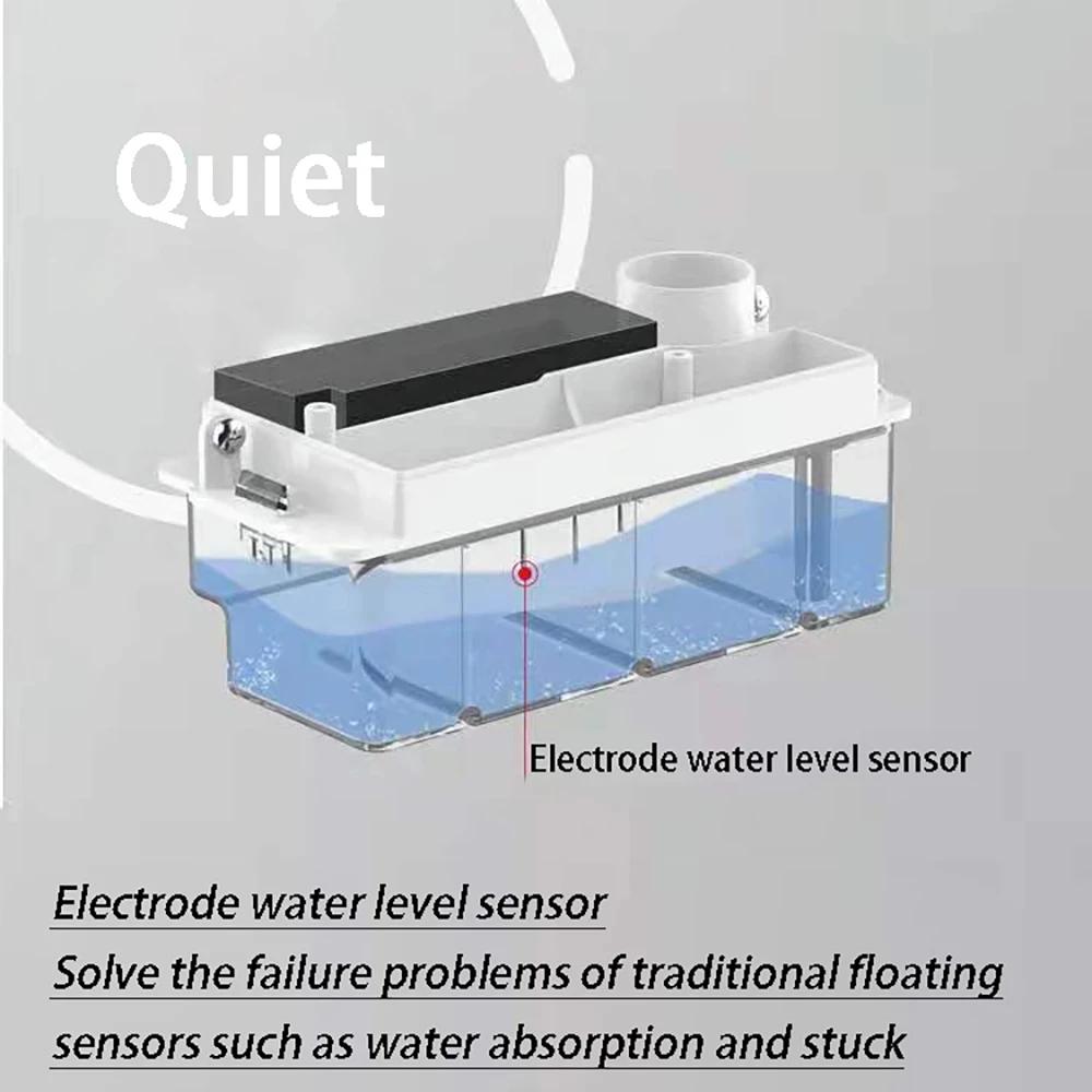 WERT 100V-240V Klimaanlage Wasser Automatisch Ultra-leise Kondensatpumpe Klimaanlage Entwässerung Mit Zerstäubungssystem