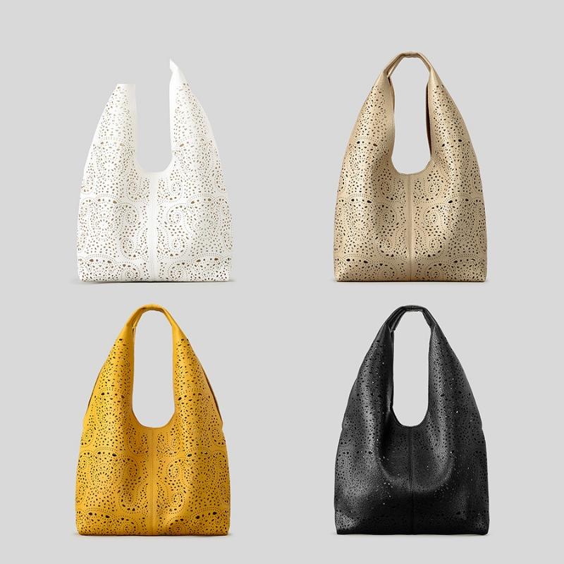 Dutá kabelka s velkou kapacitou, měkká kožená crossbody taška přes rameno, ležérní taška