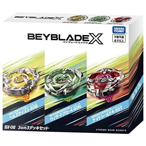 Takara Tomy Beyblade X BX-08 3on3 Deck Set