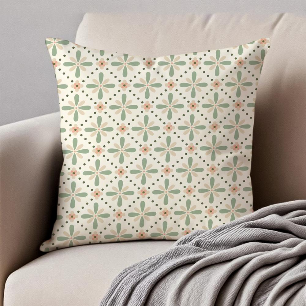 Bohemian ethnic style Cushion Cover Pillowcase Antidustmite Invisible Zipper Short Plush Sofa Cushion 30X30cm