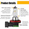 H11 Halogen Headlight Bulb,12V 55W Head Lamps,3800K,4000 Lumens,H4 Head Light Bulbs for Car,High and Low Beam,Fog Light Bulb,Pack of 2