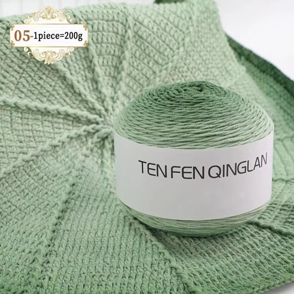 Colorful Gradient Yarn Lightweight Knitting Yarn DIY Acrylic Blended Yarn Handmade Crafts