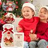 Christmas Pocket H ug Gifts 2D Acrylic Pocket Santa Claus Decor Comforting Keepsake Little Encouragement Cards Holiday Card