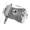 Metal Cylinder Piston Crankshaft Assembly Compact Dark Grey Engine Motor Cylinder Easy to Install for Stihl MS170 MS180 018