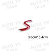 3D Metal Car Styling  Logo Front Grille Emblem SD/D Badge Rear Tail Bumper Trunk Sticker