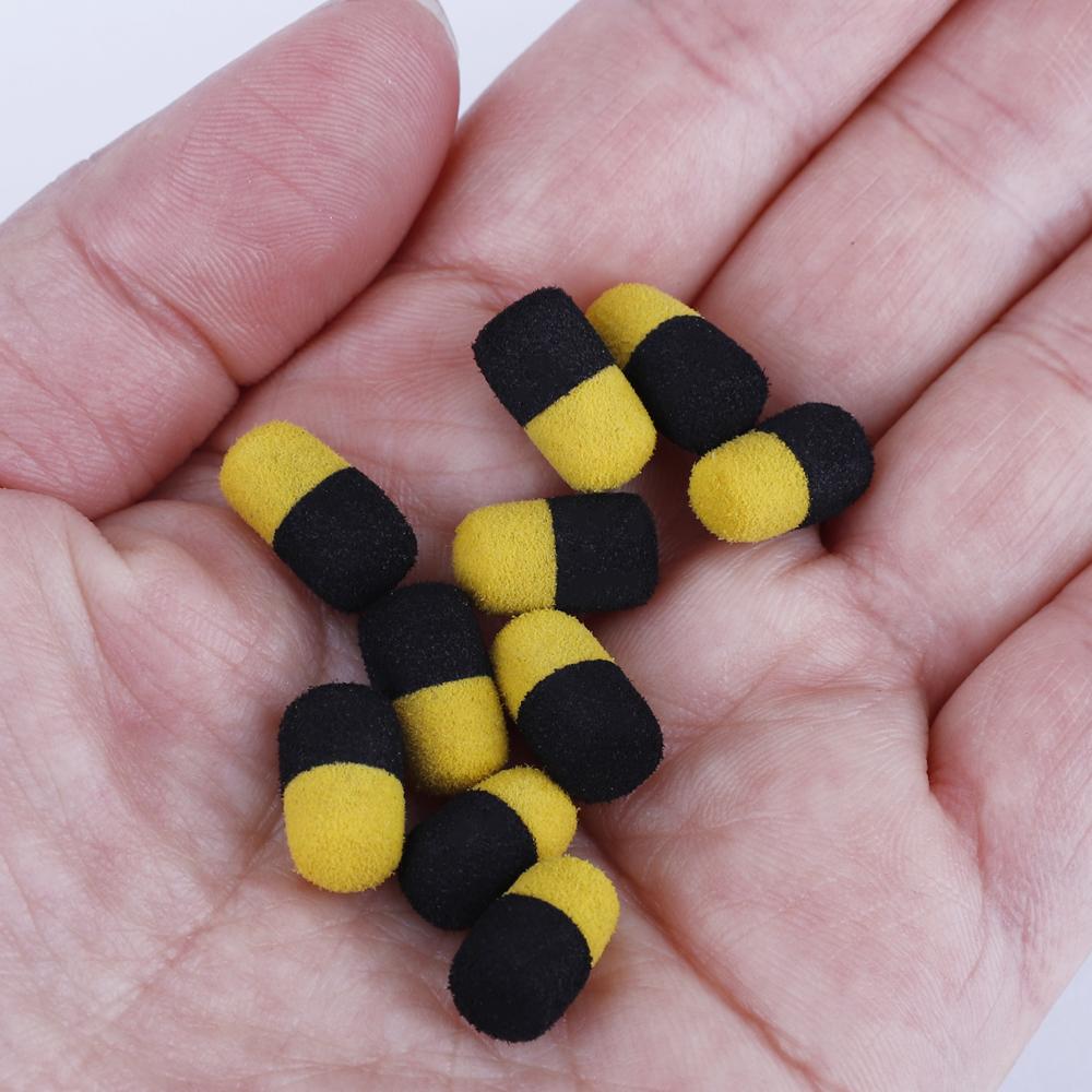 FTK 10 ks/balení Pvc Vznášející se Rybářské Korálky Kulaté Korálky 1,3 cm Kaprařské Rybářské Vybavení Příslušenství