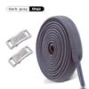 1Pair Diamond Lock Shoelaces Without ties Elastic Laces Sneakers No Tie Shoe laces Kids Adult 0.8cm Flat Shoelace for Shoes