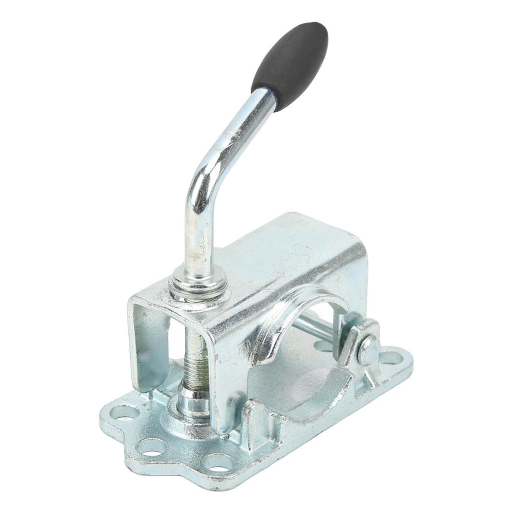Cast Clamp Galvanized Iron Trailer Wheel Prop Stands Jack Split Cast Clamp for 48mm Pipe Diameter