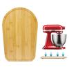 Bamboo Stand Mixer Mat Slider for KitchenAid 4.5-5 Qt 5K45SS 5KSM175PS Storage Mover Sliding Caddy Appliance Moving Tray