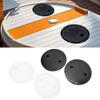Round Access Hatch Marine Deck Plate High Hardness 8 Inch Excellent Rubber Sealing Ergonomic Knob for Marine Yachts Boat