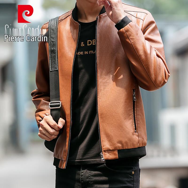 

Pierre Cardin Men s Casual Baseball Collar Jacket 4XL