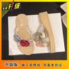 Fashion thick-soled cool slippers beach shoes cool slippers 2025 summer new flower non-slip seaside vacation slippers