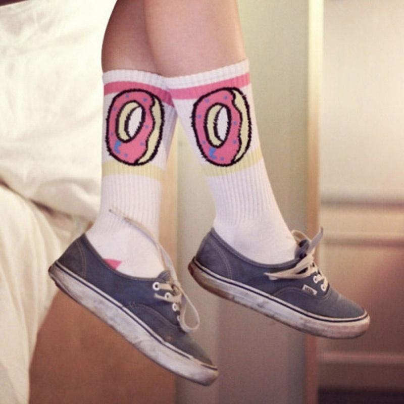 Doughnut Skate Socks Not Odd Future  huf Unisex Tube