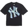 New MLB New York Yankees T Shirt Unisex Black 3ATSB0644-50BKS