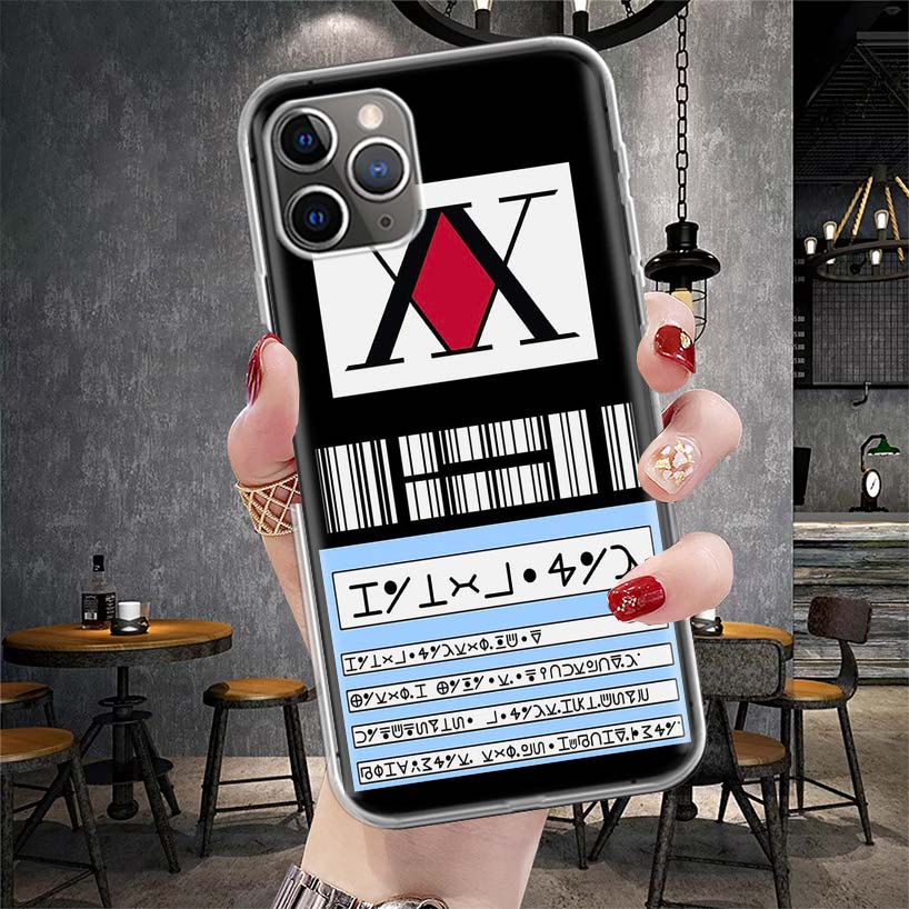 Anime Hunter HXH Soft Phone Case For IPhone 11 17 Air 16E 16 Pro Max 15 + 14 Plus 13 Mini 12 Apple 7 SE 8 Fundas Coque 11 17 Air