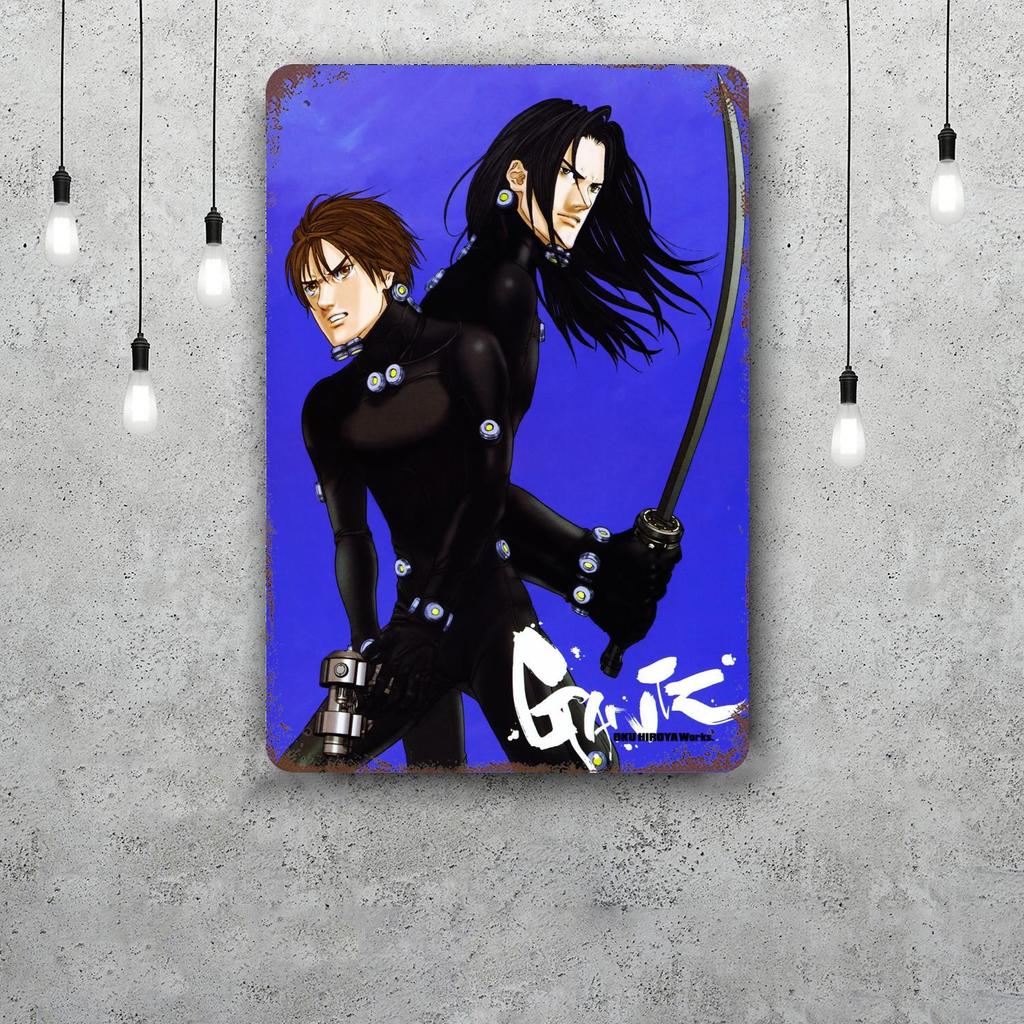 gantz 4 Metal Signs wall decor Vintage Tin Signs Captain Metal Poster Decor for Bar Pub Club Wall Decoration