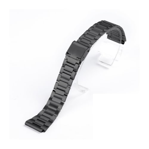

WAHRE Запасной ремешок для часов для Casio F-91W, ремешок из нержавеющей стали 18 мм, F105, F108, A158W, A168, AE1200, AE1300 (цвет: Черный, Размер: 18мм)