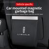 For Lincoln Z MKZ MKC MKX MKT MKS Navigator Aviator Nautilus Corsair Car Garbage Bag Led Seat Back Hanging Trash Can Storage Bag Q2