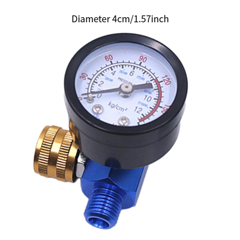 Luftdruckregler G1/4" Gewinde Kompakter Luftwerkzeug-Druckregler mit