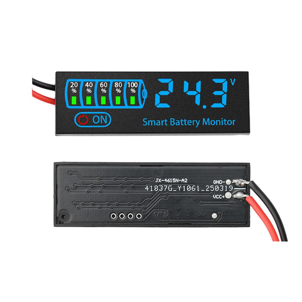 DC7-40V Battery Level Indicator 12V 24V 36V 48V Acid/Lipo Lithium Battery Capacity Board Voltage Battery Charging Tester