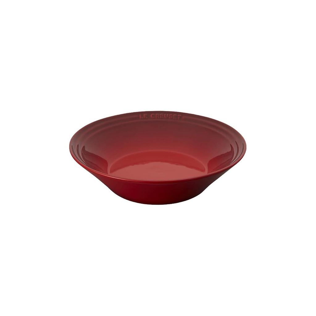 Le Creuset Deep Plate Neo Shallow Dish 22 Cm 800 Ml Cherry Red Heat Resistant Cold Microwave Oven Compatible Baking