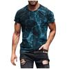 3D Geometry Print Pattern T Shirt Men Fashion Hip Hop T-shirt Harajuku Y2k Street Men's Summer Leisure Sports