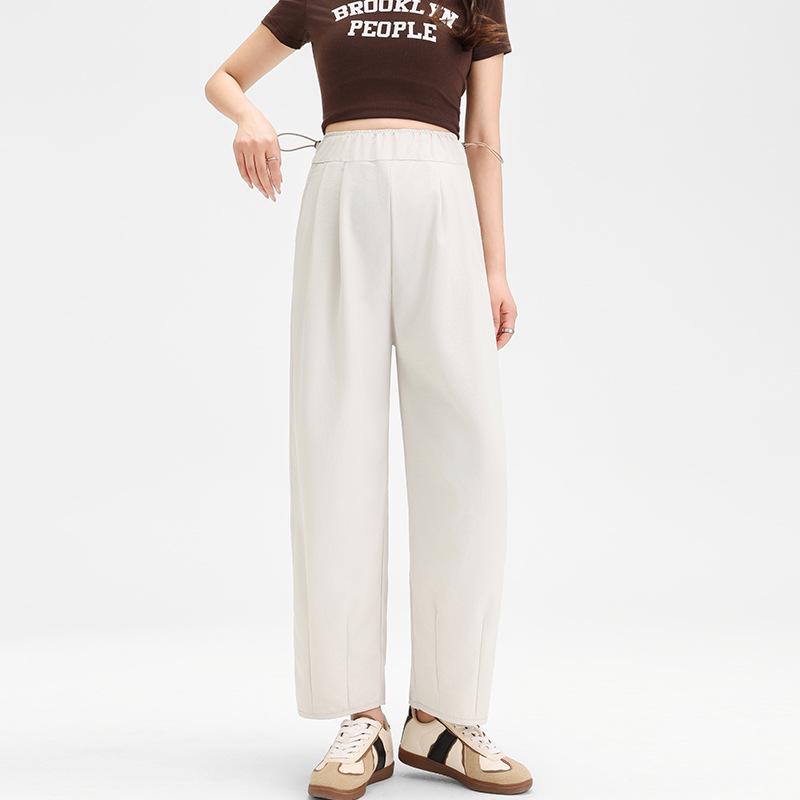 2026 New Maternity Wide-Leg Pants - Thin, No-Belly Tightening, Perfect for Spring/Summer L