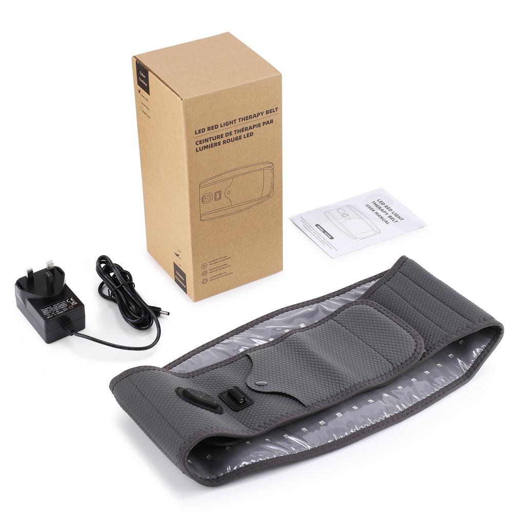 Near Infrared Light Belt 120 LEDs 850nm&660nm Relieve Back Waist Joints Fatigue Improve Skin Devices Setting Smart Timing