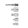 Offset Extension Wrench for Power Drill Impact Wrench Extender 1 2in Electric Drill Adapter for Tight Spaces