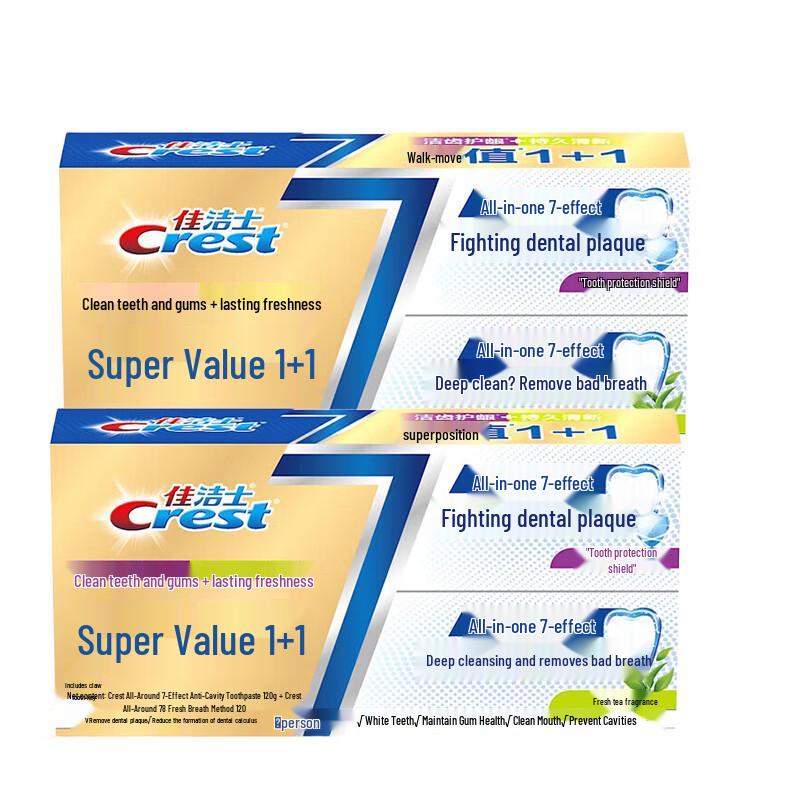 Crest All-in-One 7 Effects Toothpaste