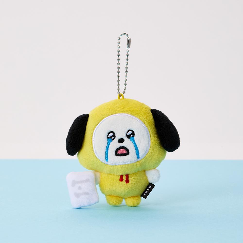BT21 CHIMMY Today s Mood Weeping Plush Keychain