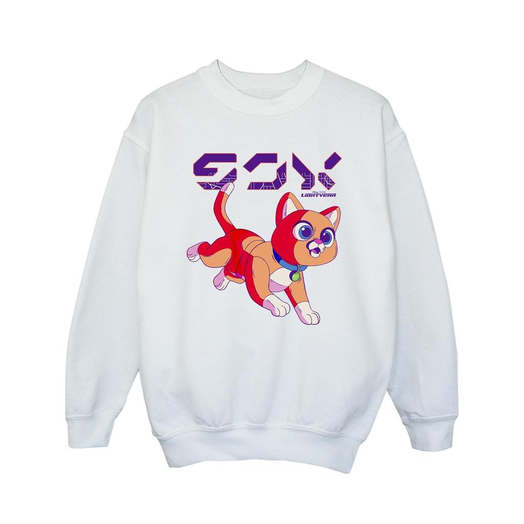 Disney Girls Lightyear Sox Digital Cute Sweatshirt