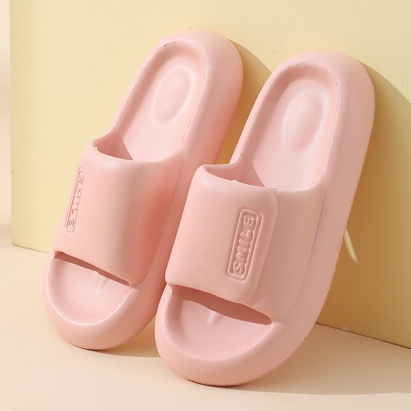 Women EVA Casual Slippers 2024 Summer New Soft Bottom Feet Walking Cool Sandals Household Indoor Outdoor Anti Slip Couple Shoes