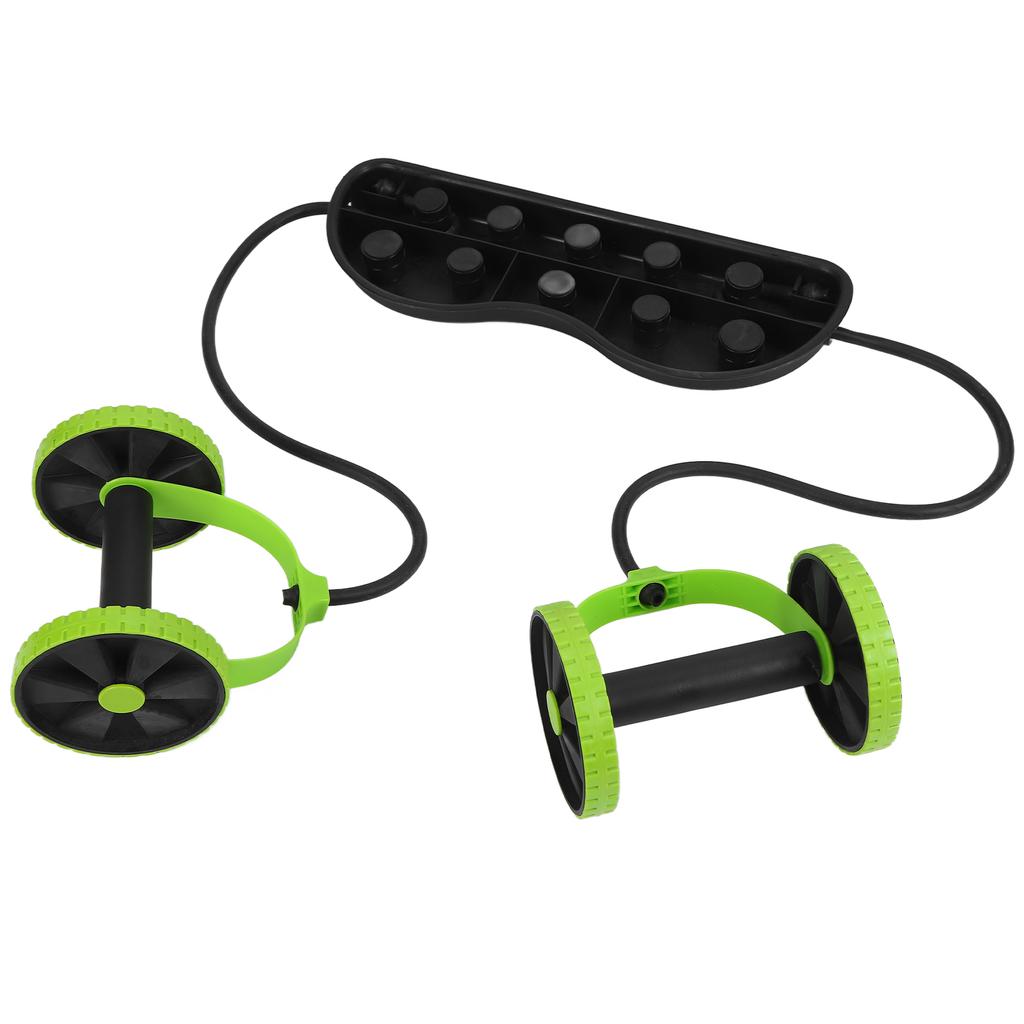 Multifunktionale Bauchmuskelräder Ab Muskel Trainingsroller Räder Zugseile Fitness Trainingsgerät
