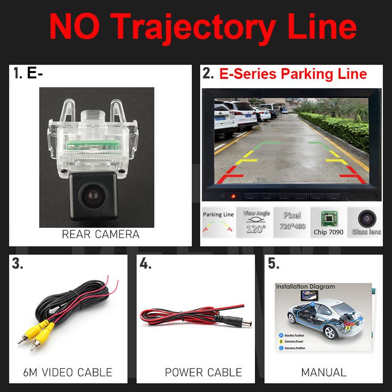 

Новая динамическая траектория парковочной линии заднего вида автомобиля камера заднего вида для Mercedes Benz Viano Vito Valente W447 GLK 2015-2018