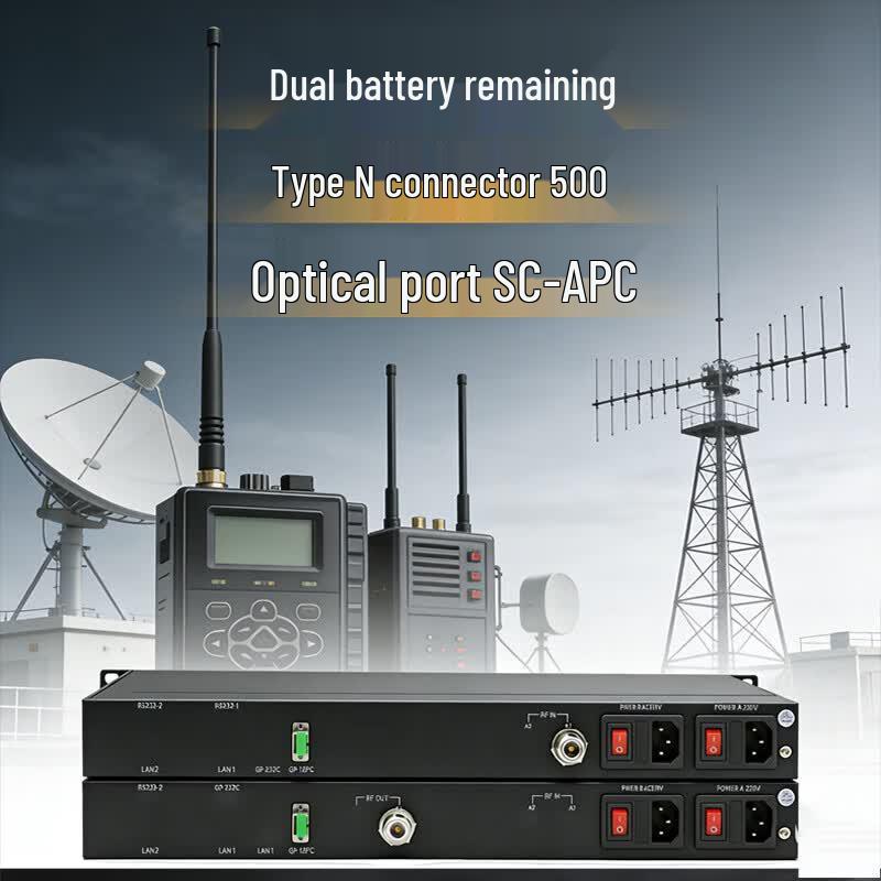 DB1000-RX Rack-mounted Shortwave Optical Transceiver