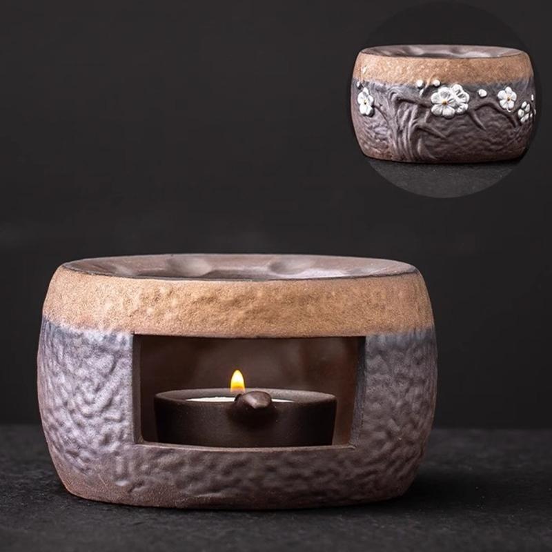 1 Set Teas Stove Candle Insulation Teapot Stand Teas Light Candle Holder Aromatherapys Oil Burners Essential Oil Burners