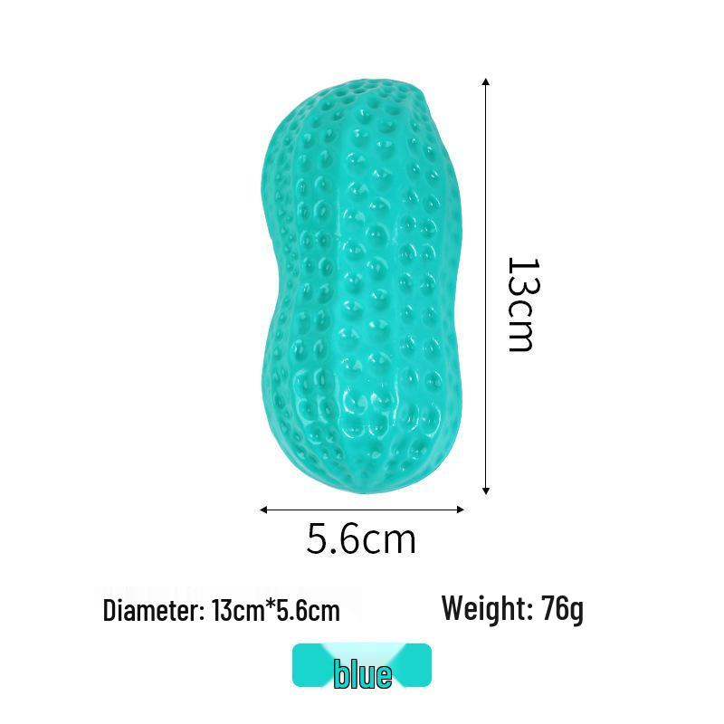 Dog Chew Toy - Squeaky & Durable Milk Peanut Carrot for Self-Entertainment
