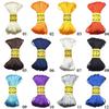 3mm 20M Chinese Knot Satin Nylon Braided Cord Macrame Beading Rattail Cords Multi-colored
